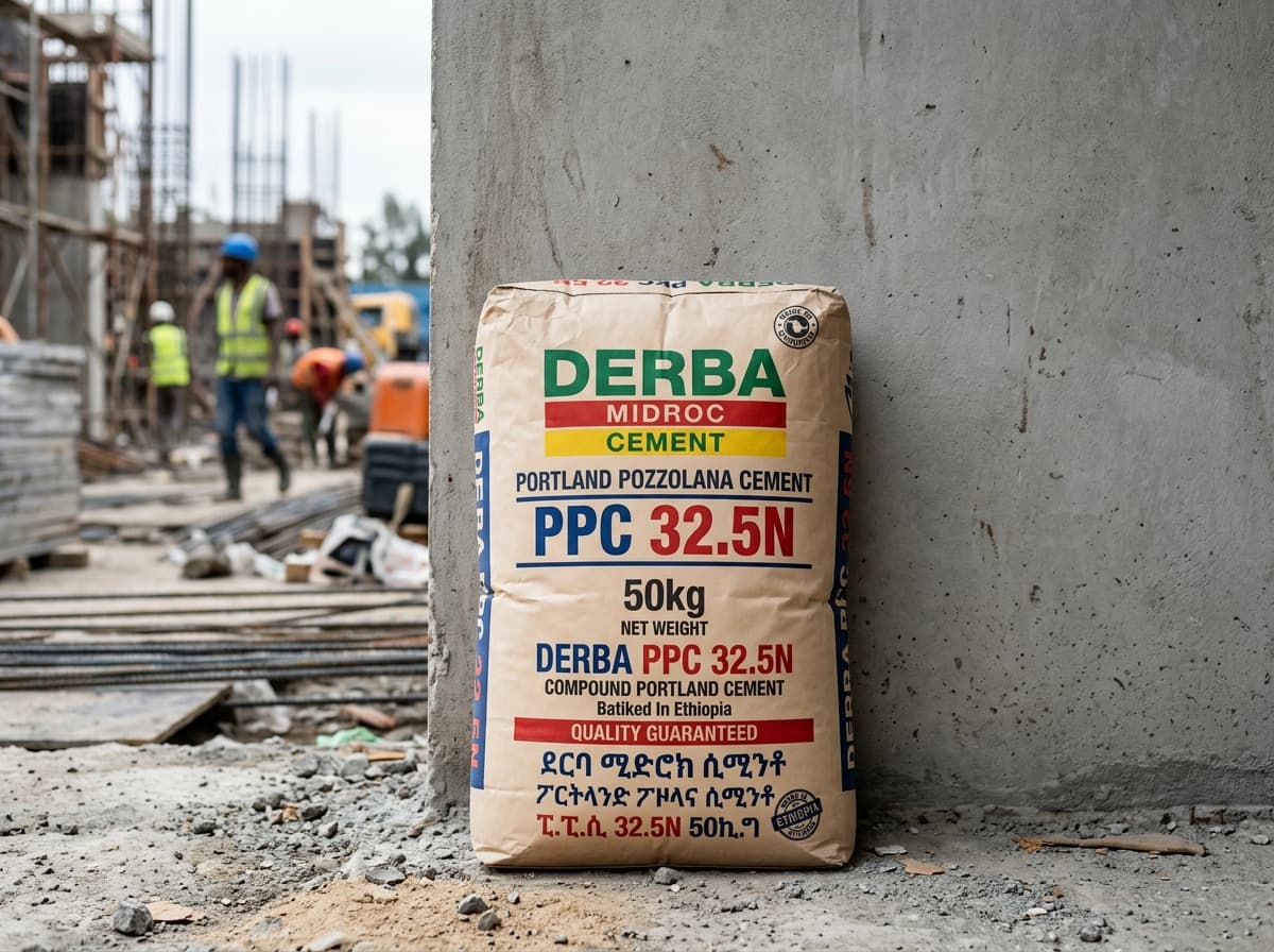 Derba 32.5N Portland Pozzolana Cement (PPC)