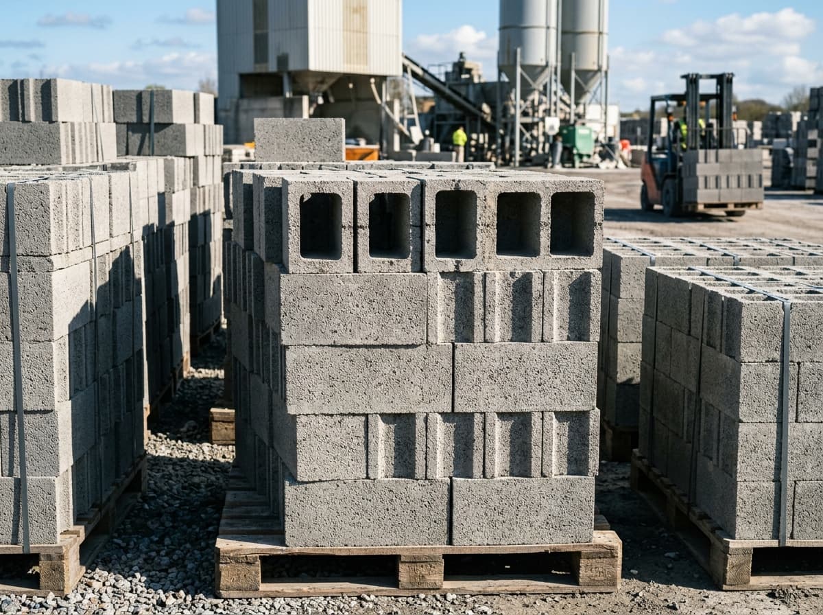 Hollow Concrete Blocks (HCB) Class A - 20cm