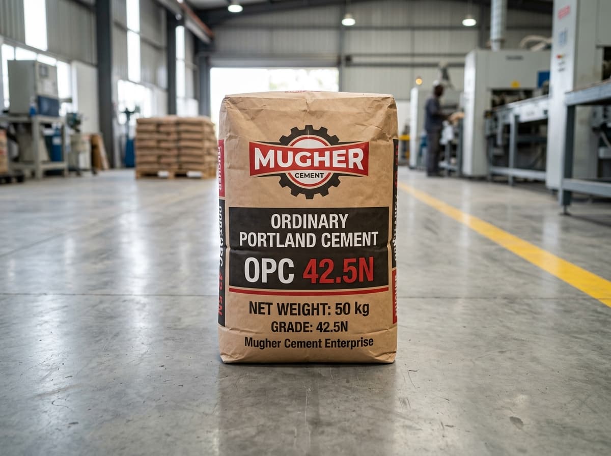 Mugher 42.5N Ordinary Portland Cement (OPC)