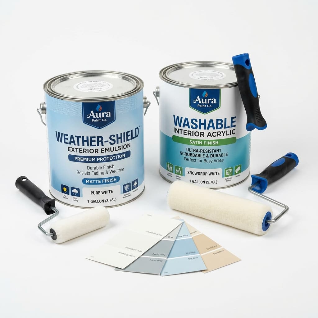 Kadisco Super Gloss Synthetic Enamel Paint (4 Liters - Brilliant White)