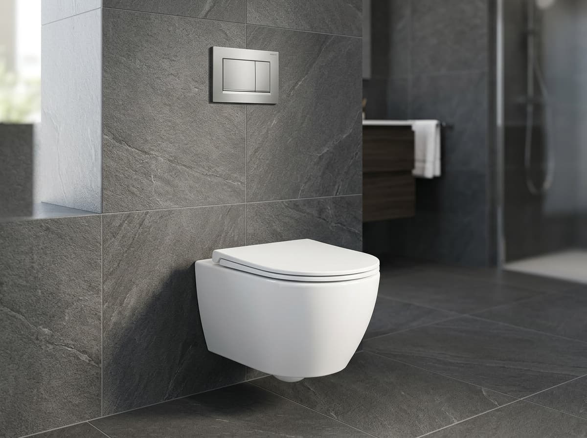 Geberit Duofix Wall-Hung Toilet WC & Concealed Cistern Set